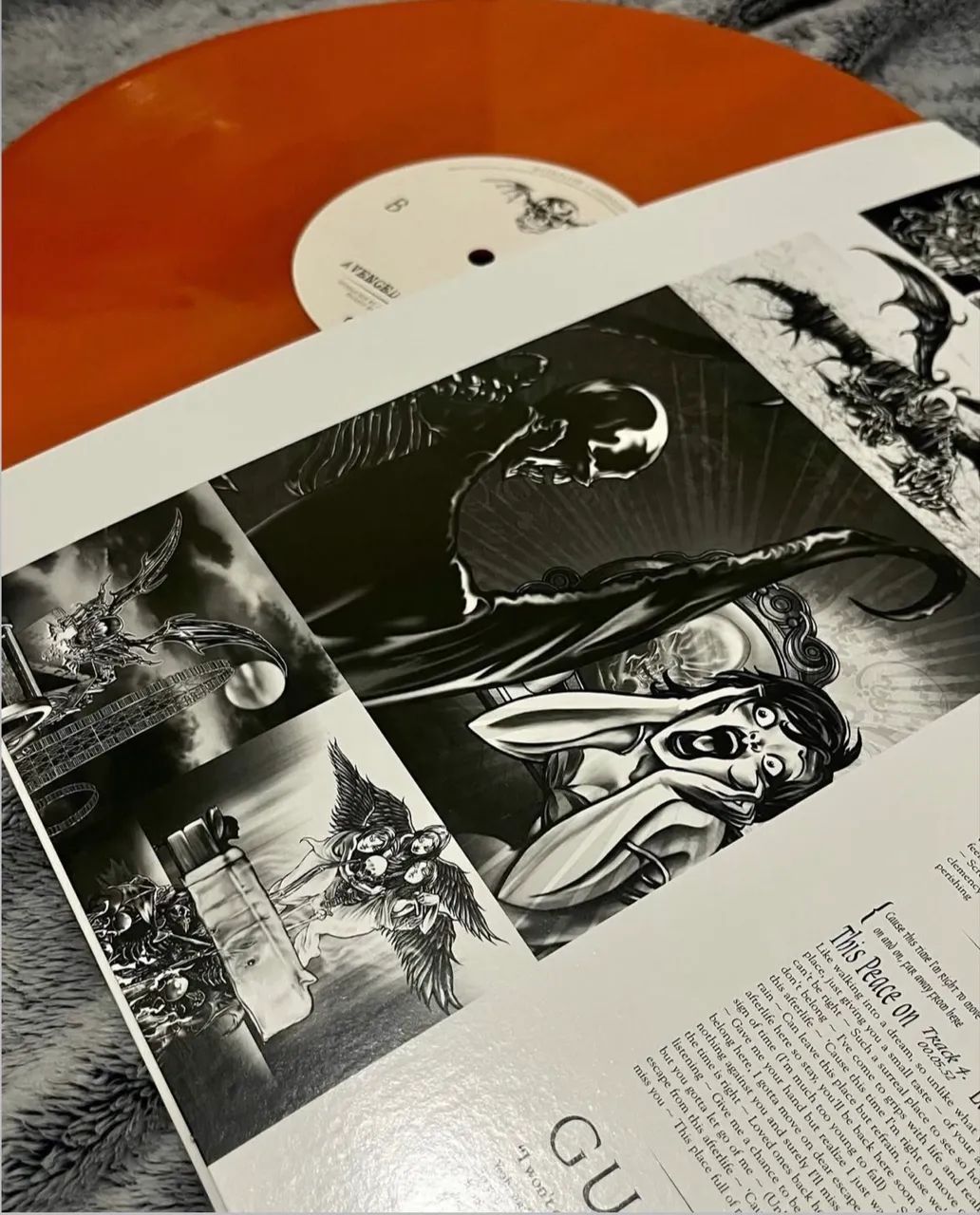 Vinil Avenged Sevenfold - Self Titled (disco duplo, Laranja
