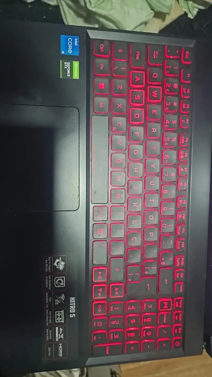 NOTEBOOK ACE NITRO GAMER I5 16GB RAM RTX 1650 - Foto 2