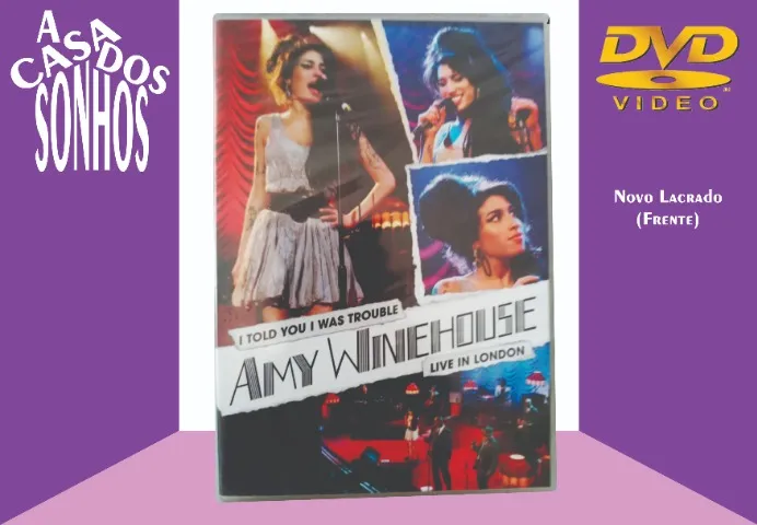 Dvd Amy winehouse live - Hobbies e coleções - COHAB, Recife