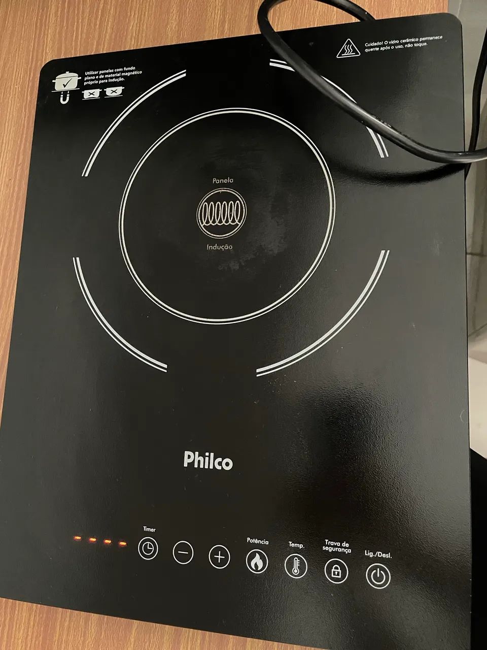 FOGÃO DE INDU ÇÃO PHILCO - Foto 2