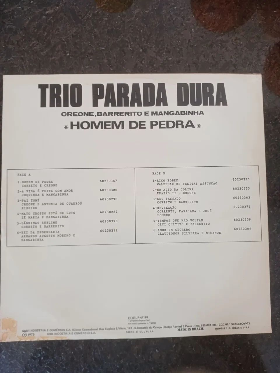 LP Disco vinil- Trio Parada Dura - Foto 2