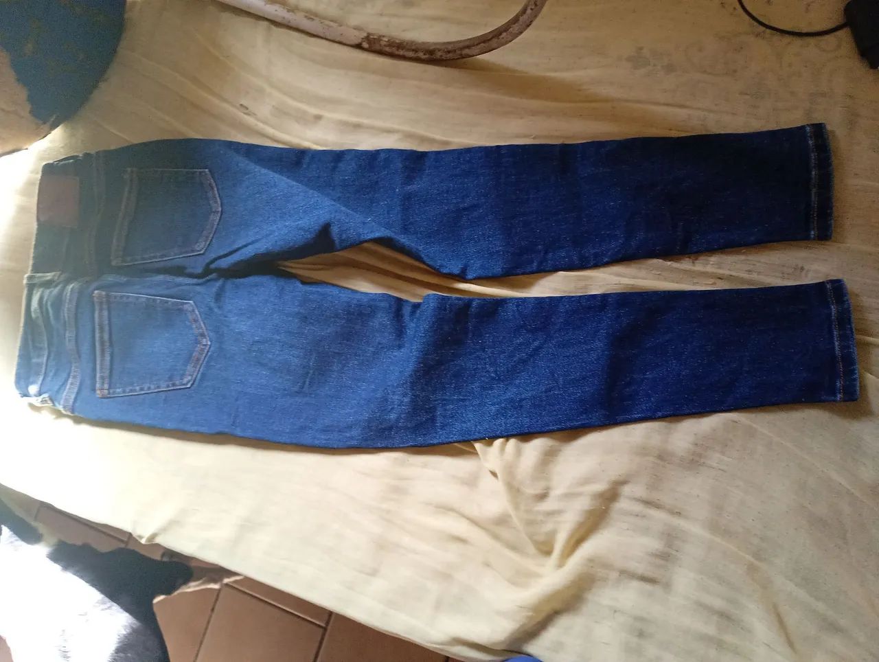 Calça jeans feminina 34 zara - Foto 2