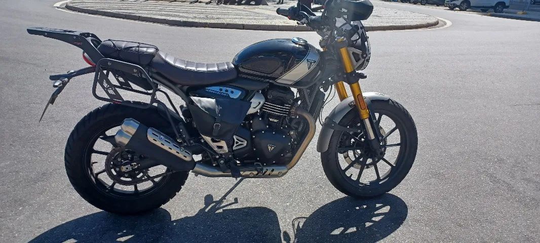 Triumph Scrambler 400X, com accessorios - Foto 3