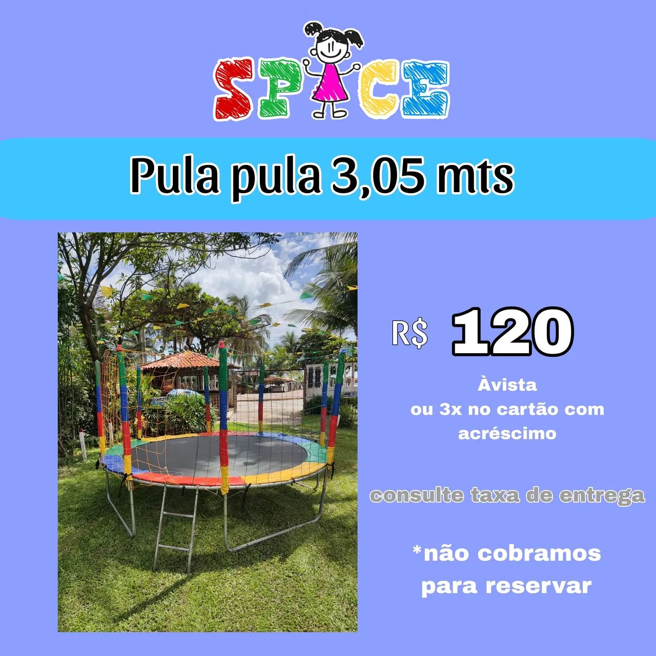 Pula pula e casinha de bolinhas 24h $180 - Foto 2