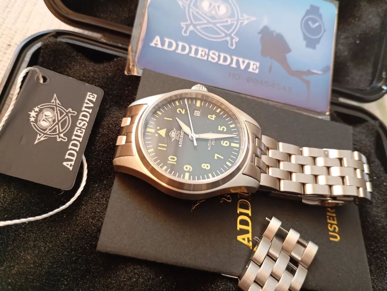 Relógio Masculino Automático Addiesdive  - Foto 3