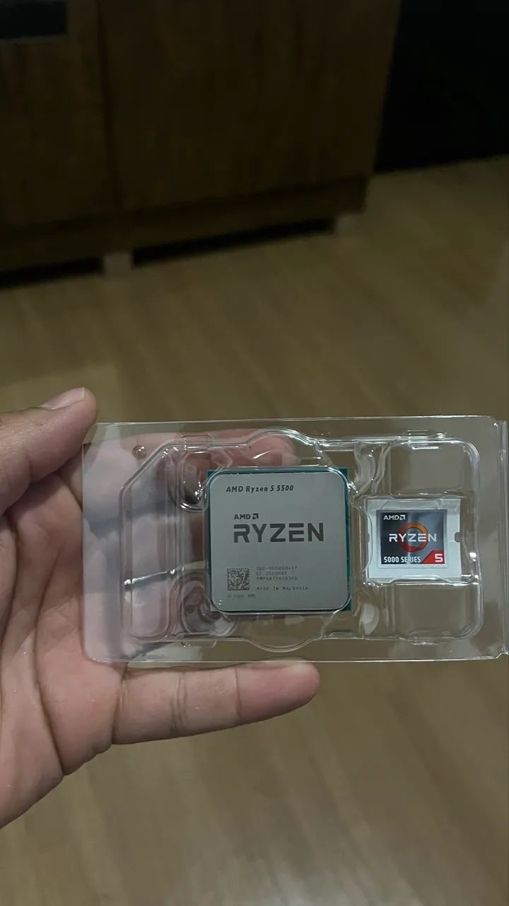 Kit upgrade ryzen 5500 + placa mãe A520m - Foto 4