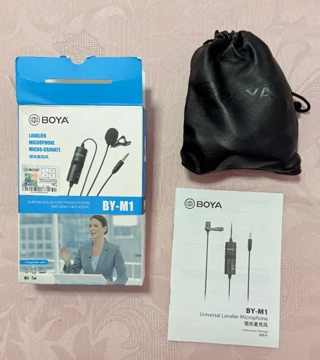 Microfone de Lapela Micro-Gravante Boya - BY-M1 - Foto 2