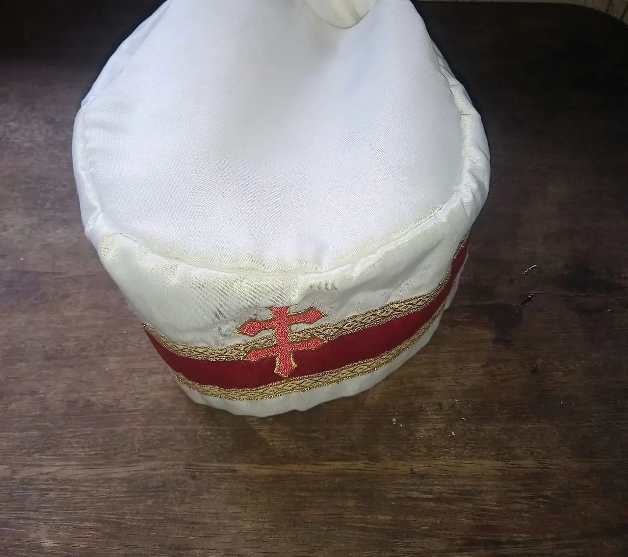 Chapéu cruz grau 33