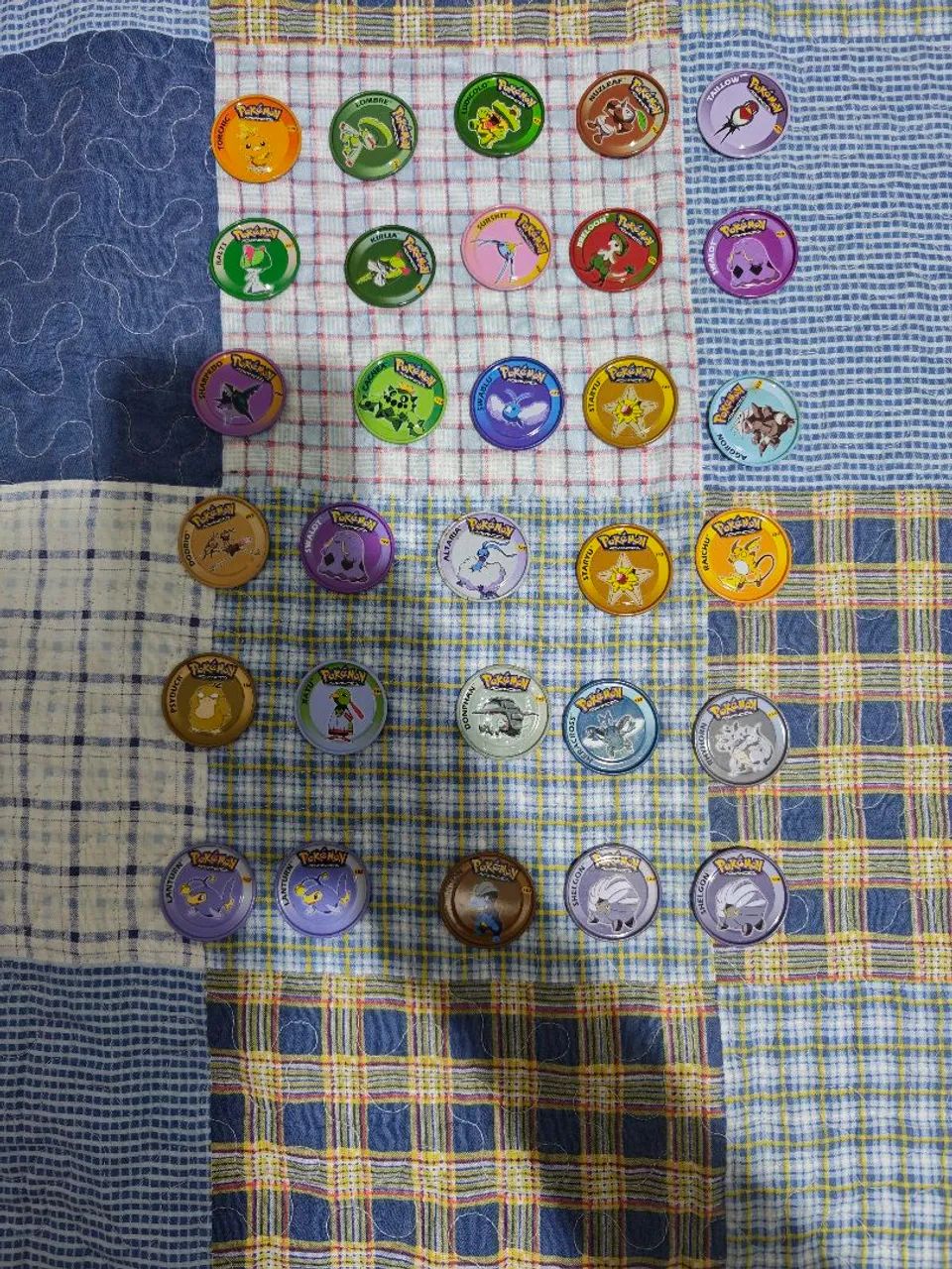 LOTE COM 185 TAZOS POKÉMON ADVANCED - PANINI 2004 - Foto 5