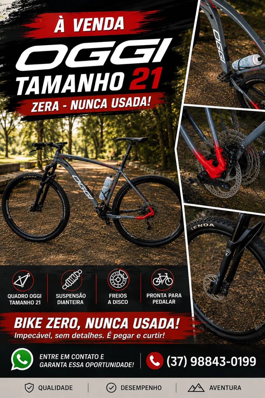 Bike OGGI 29 Nunca Usada - Foto 2