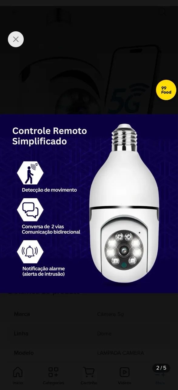 Câmera 3.4 e 5 g - Foto 3
