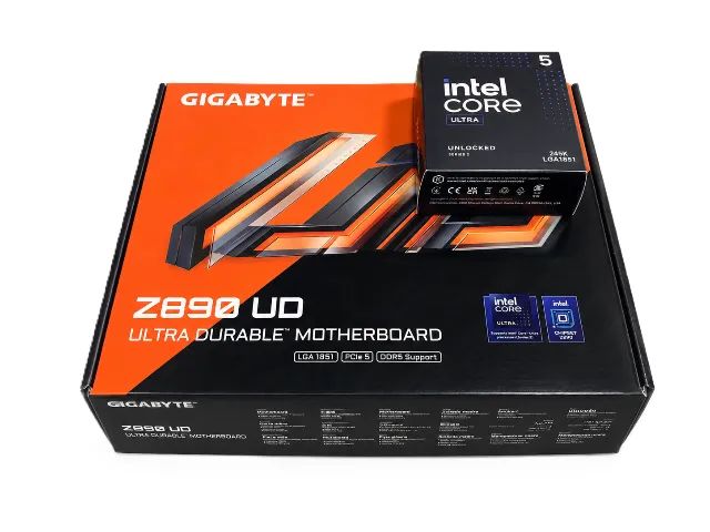 Kit Gamer - Intel Core Ultra 5 245K + Placa Mae Gigabyte Z890 UD