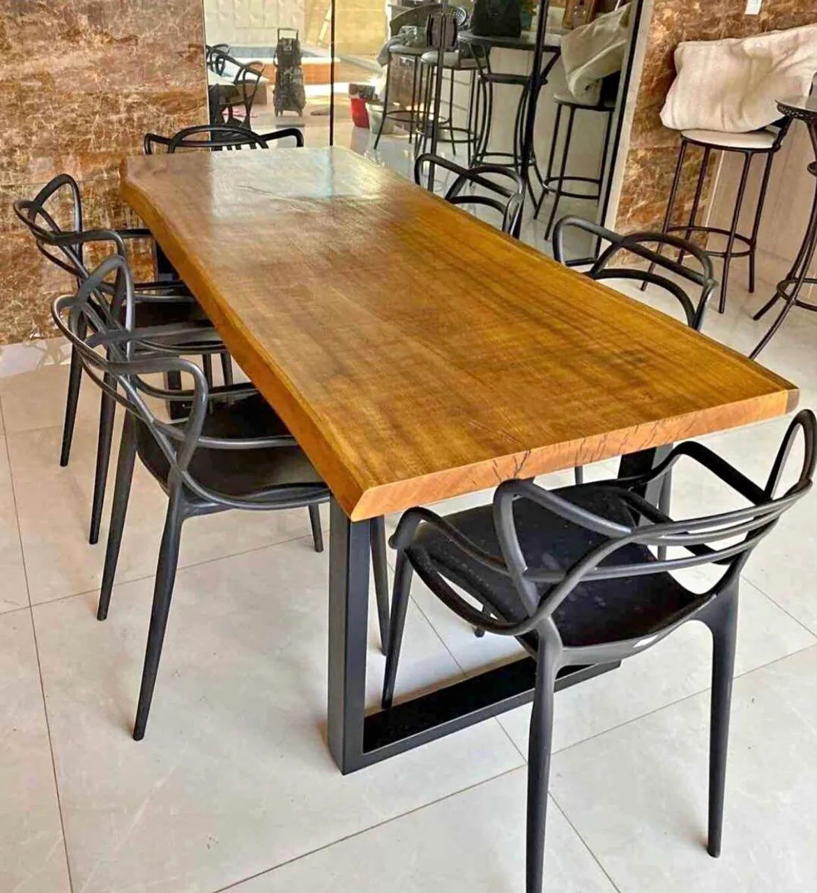 Mesa de madeira direto da fábrica
