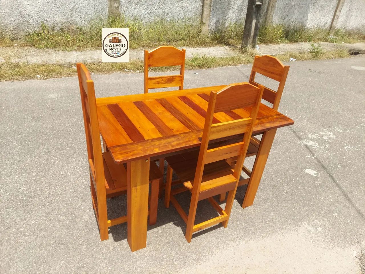 Mesa com 4 cadeiras ( Fazemos Entrega) - Foto 3