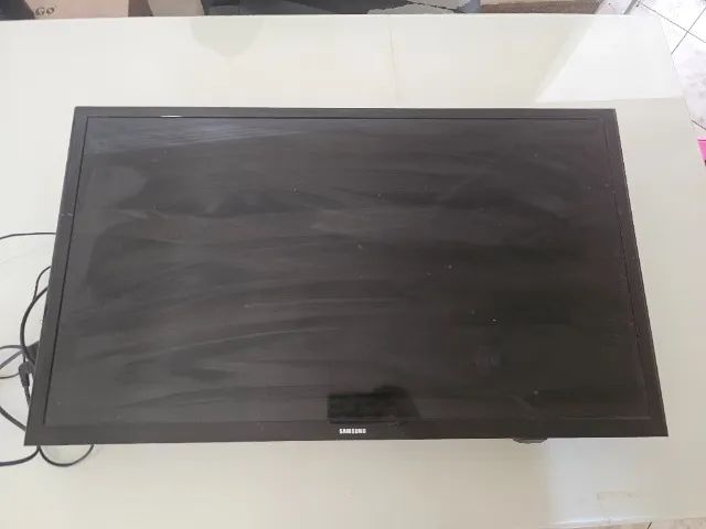 Smart TV Samsung 55 polegadas + 32 polegadas com defeito   - Foto 2