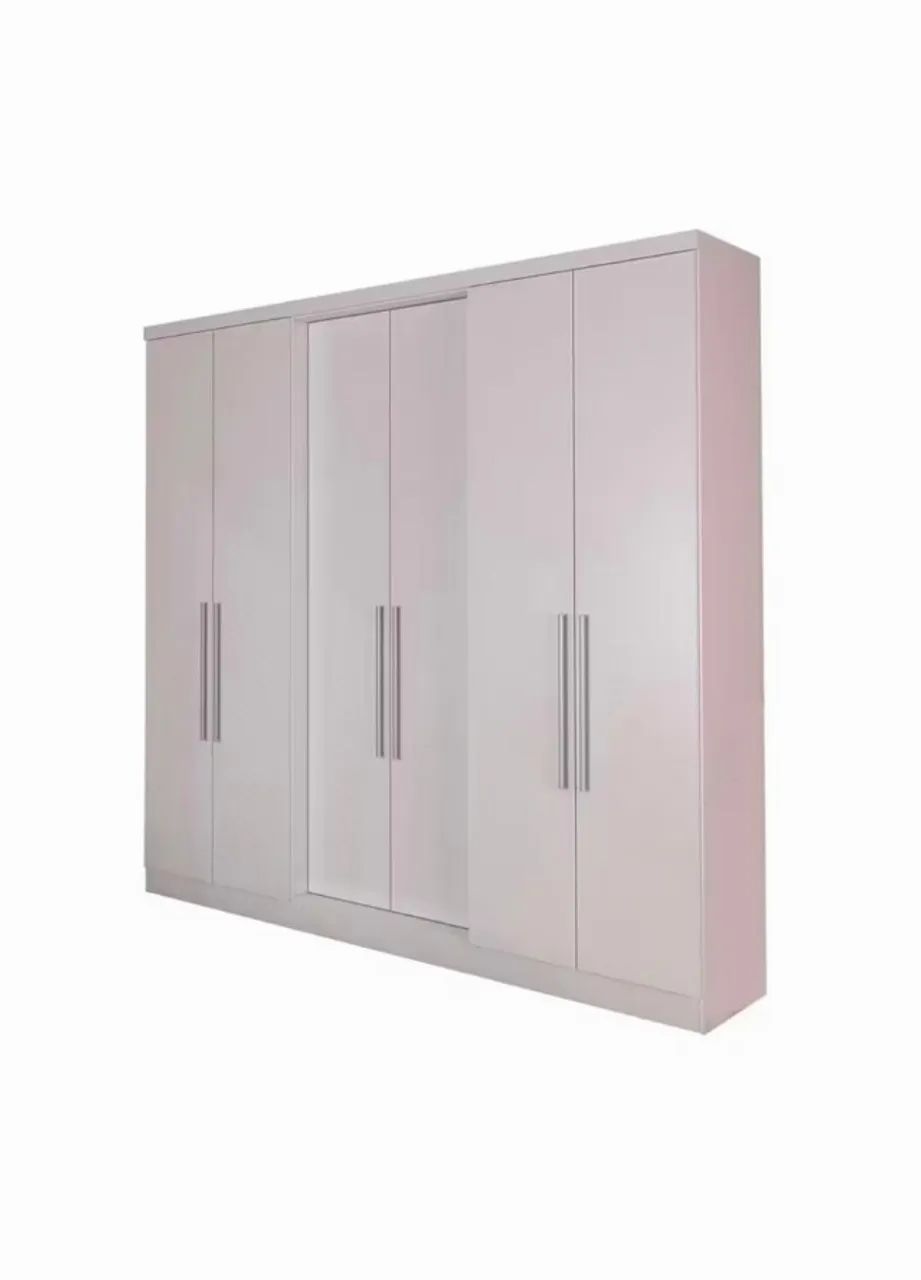 Guarda-Roupa - 6 portas (branco)