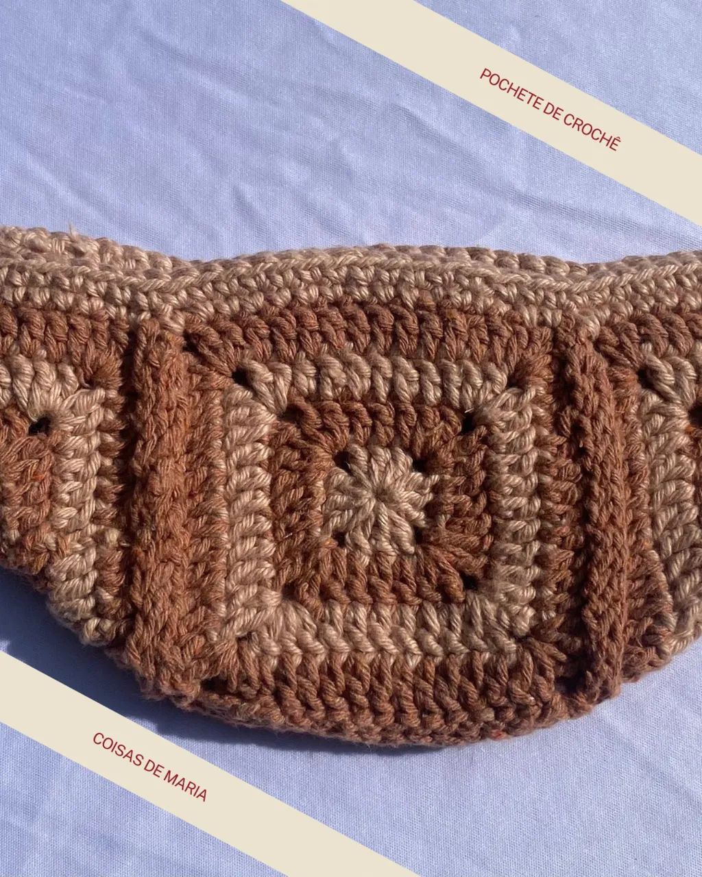 Pochete de crochê  - Foto 2