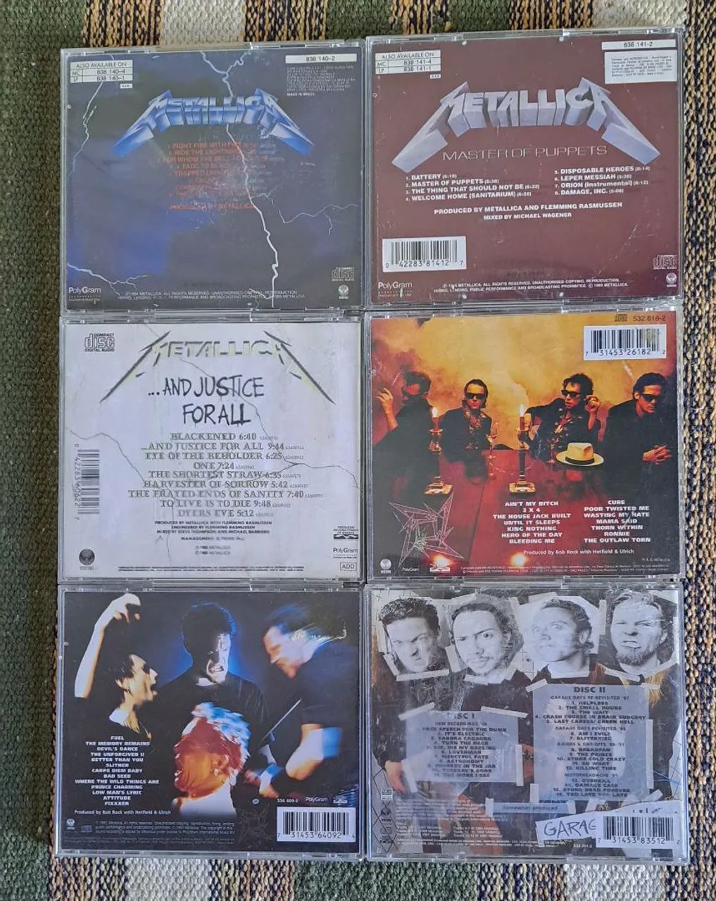 CDs ds banda Metallica  - Foto 2