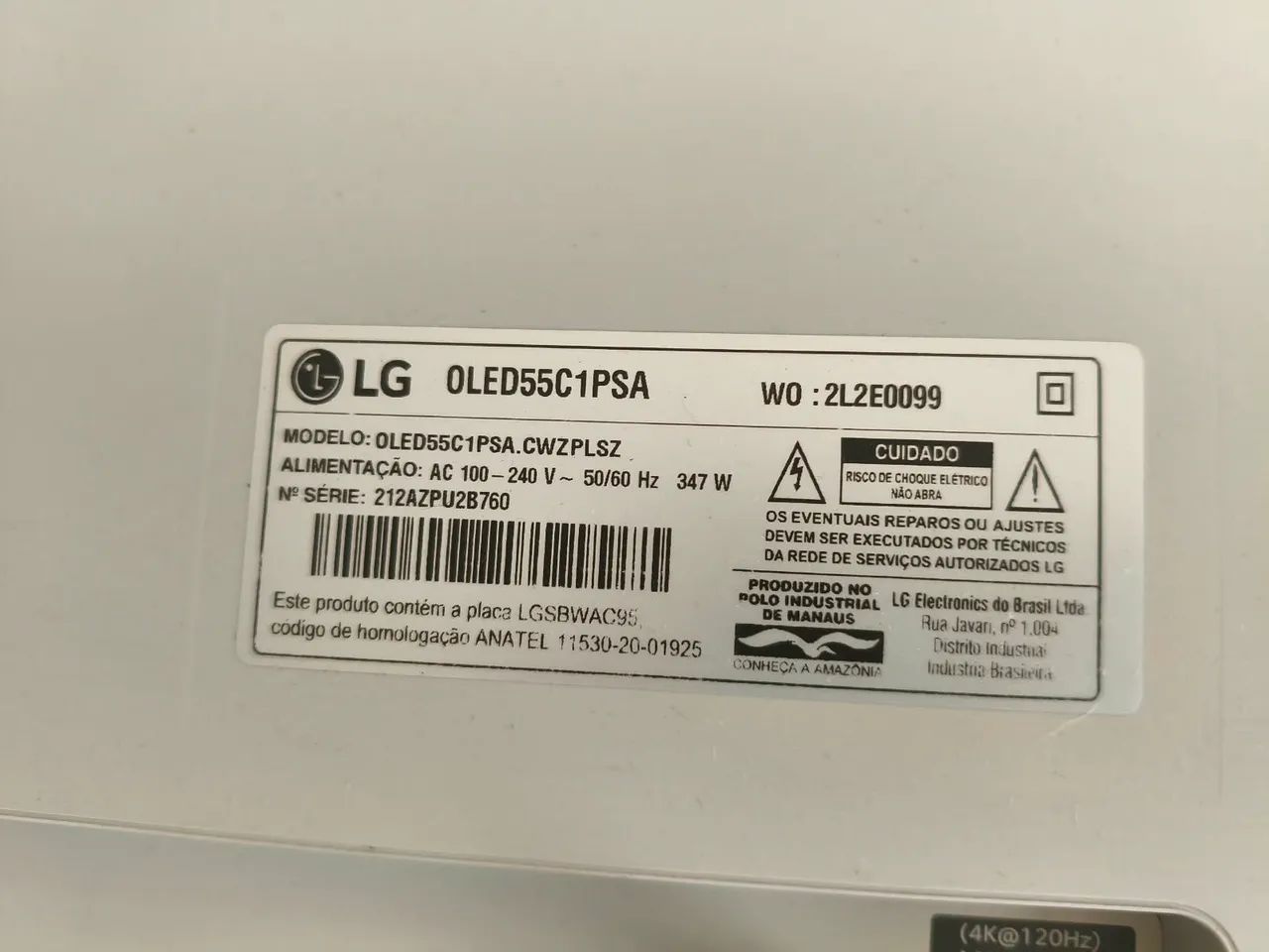TV LG 55 polegadas - Foto 2