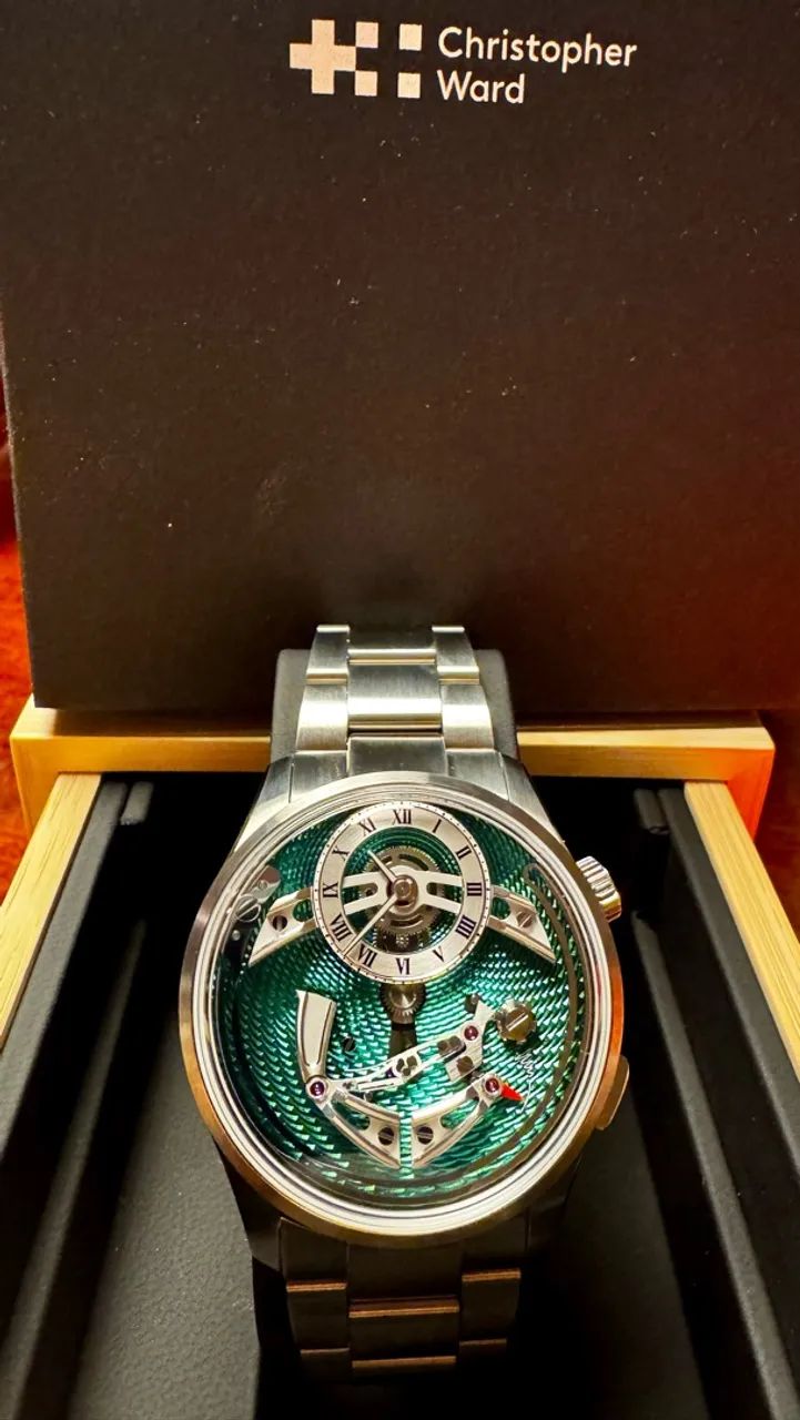 Relógio CHRISTOPHER WARD C1 BEL CANTO CLASSIC VERDE - Foto 2