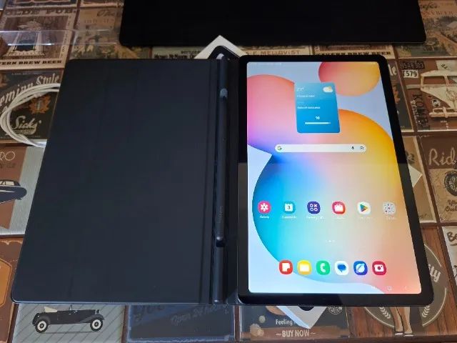 Tablet Samsung Galaxy Tab S6 Lite 4G 64GB (SM-P619) - Impecável na Caixa + Capa e S Pen - Foto 2