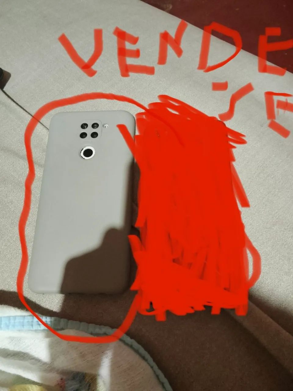 Celular redmi note 9 com bateria precisa trocar e a placa também mais de resto da top 