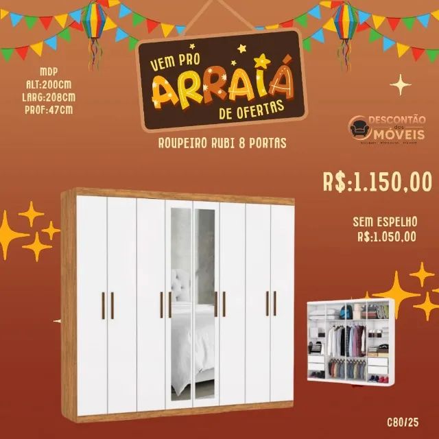 Guarda Roupa Rubi