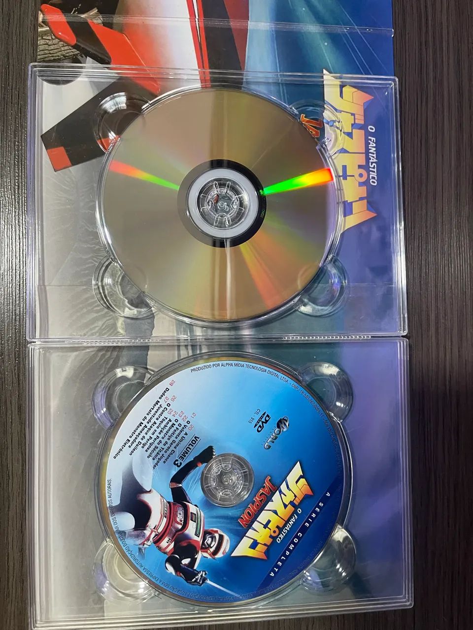 Jaspion box dvd serie completa original + BRINDE - DVD, Blu-Ray e