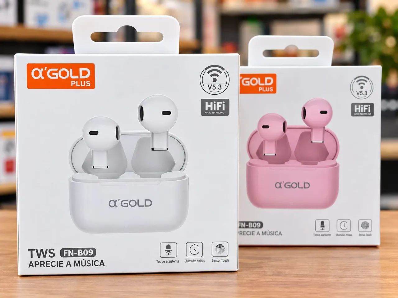 Fones de ouvido bluetooth 