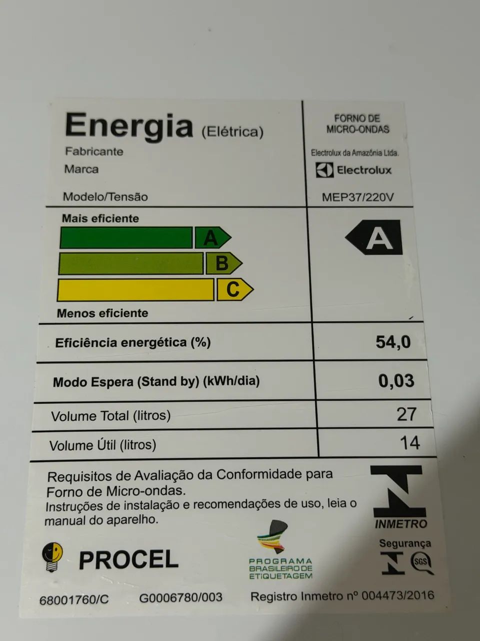 Microondas Electrolux - Foto 2