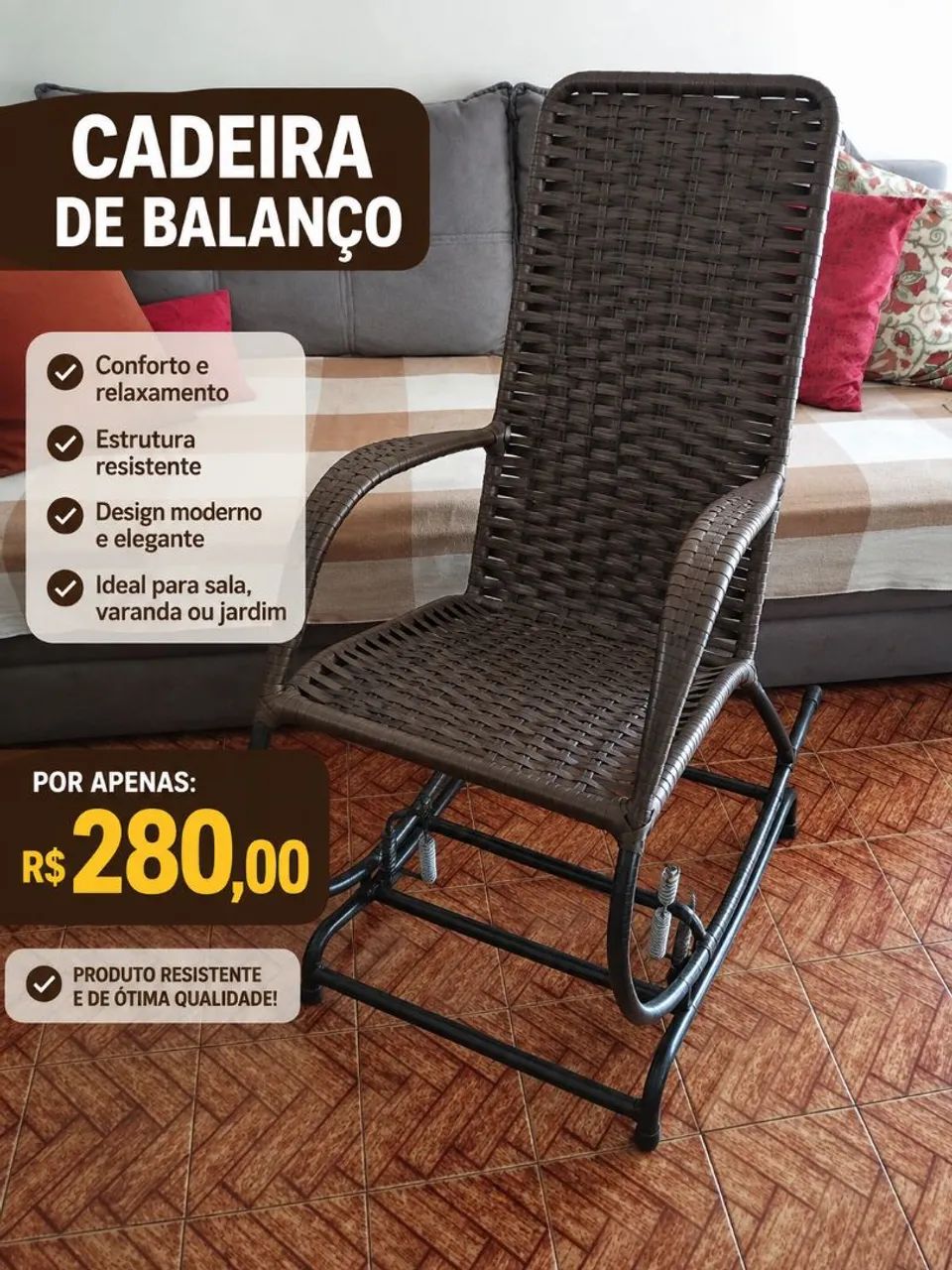 Cadeira de balanço 
