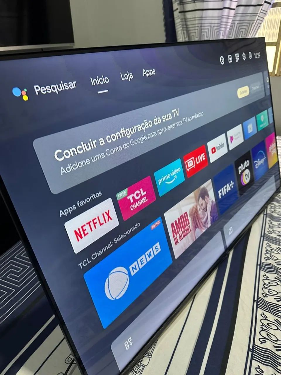 Smartv 43 Tcl Android semi nova  - Foto 3