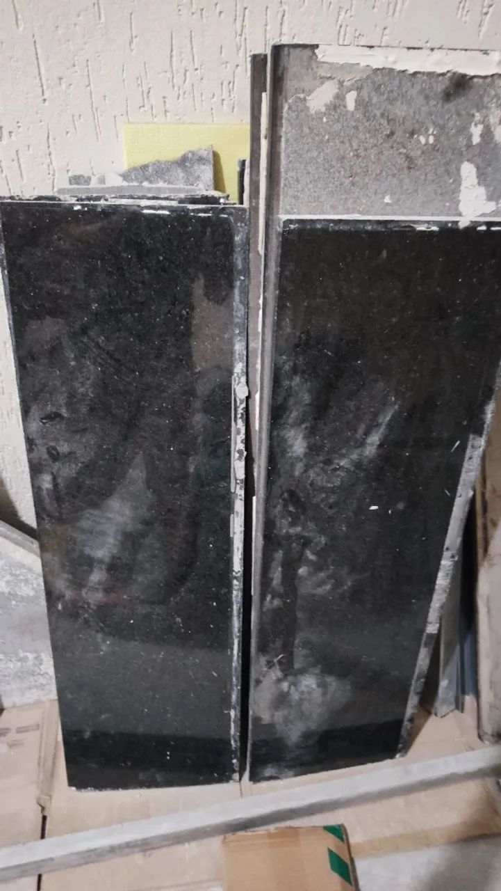 Peças de Granito Preto São Gabriel 