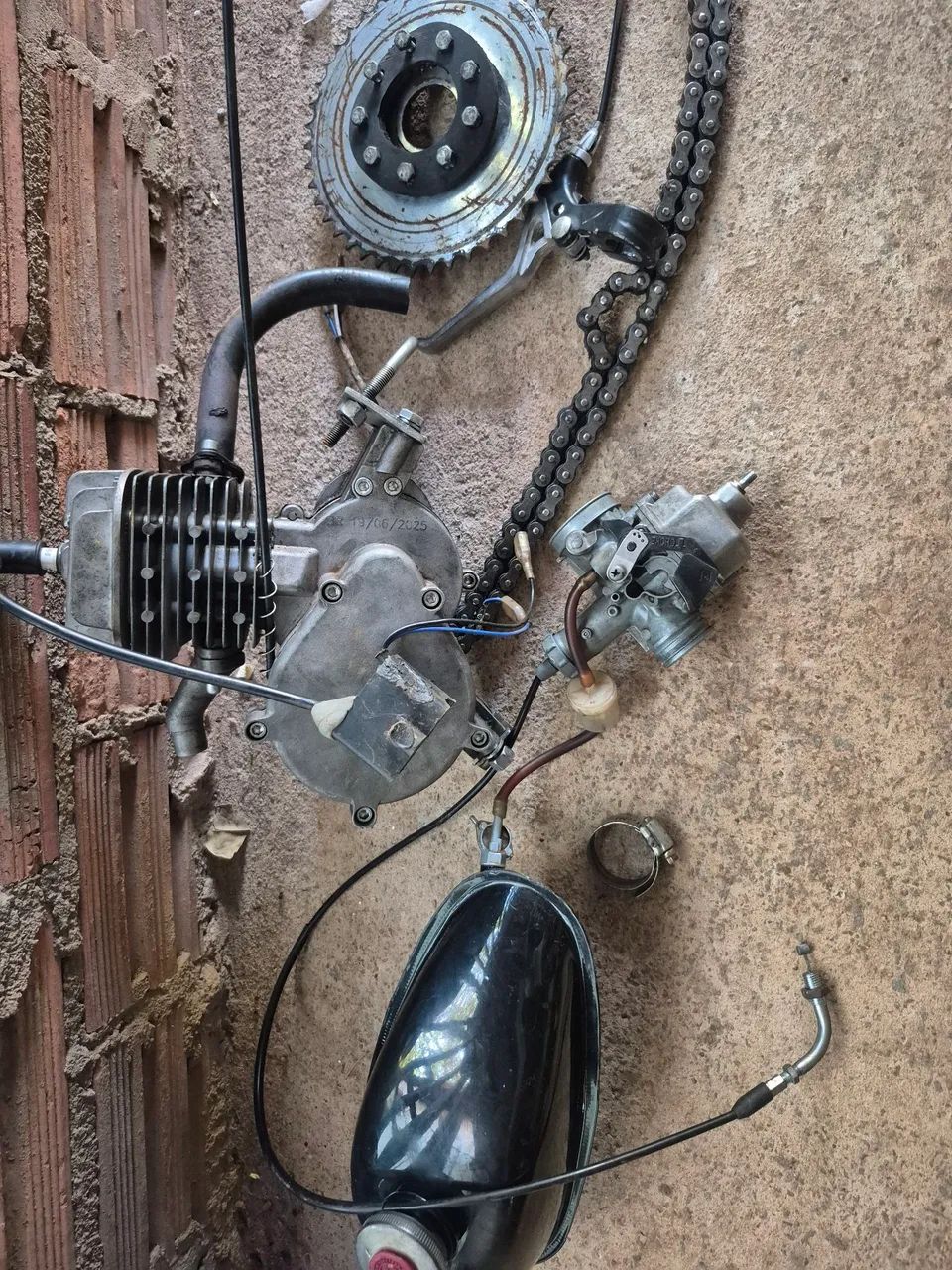 Vendo motor de motorizada 80cc