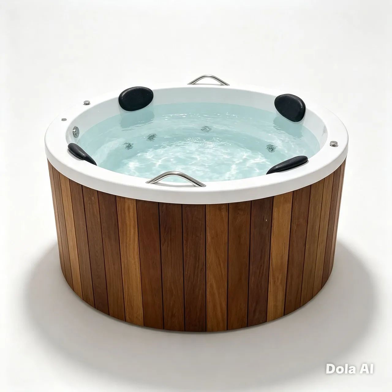 Spa redondo 1,80x90 completo com deck 