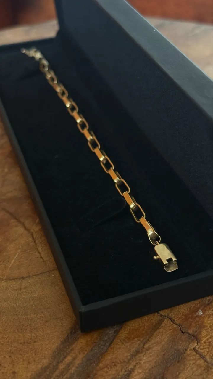 Pulseira de ouro 18k  - Foto 5
