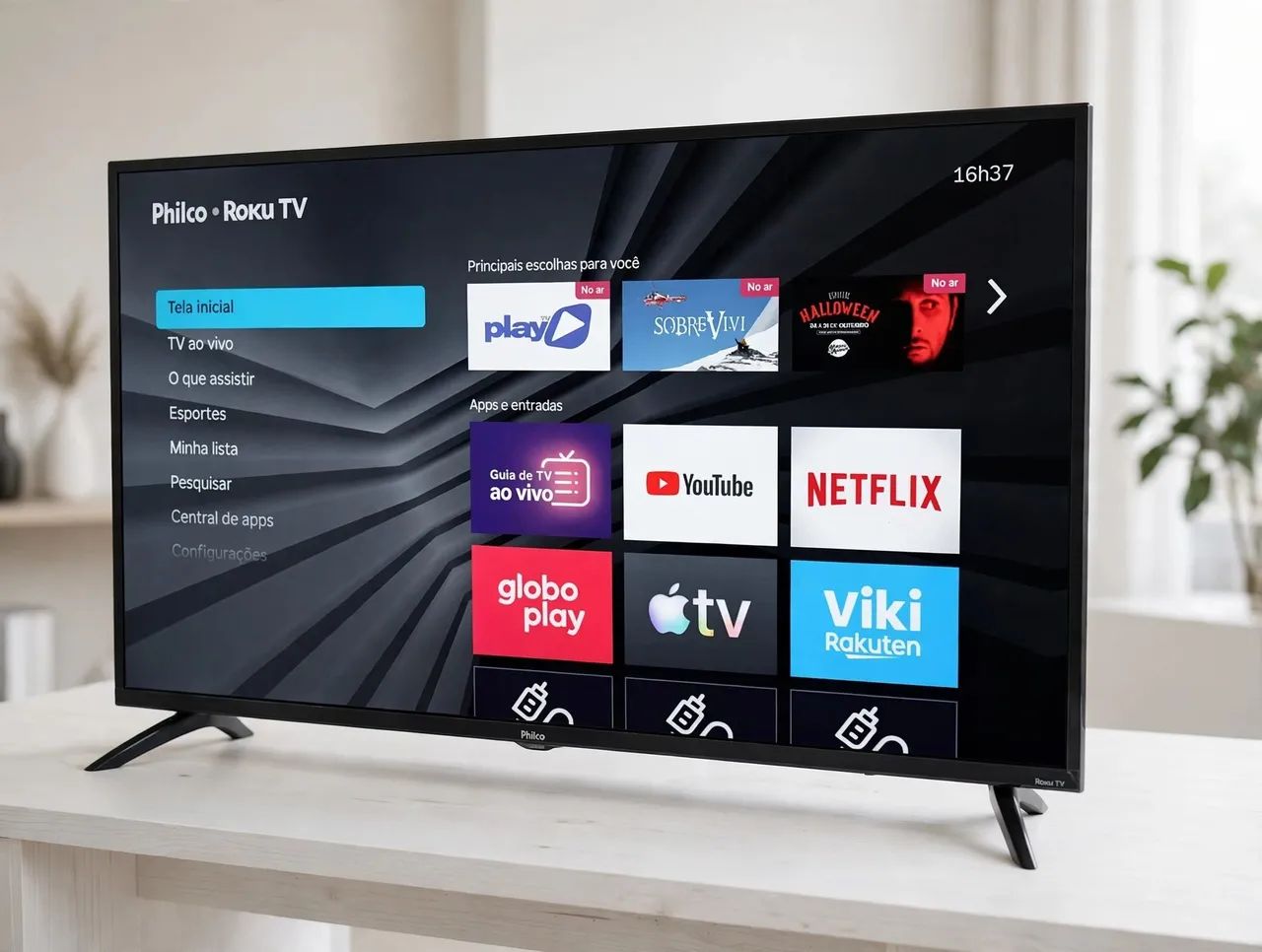 Smart tv de 43 polegadas nova - Foto 2
