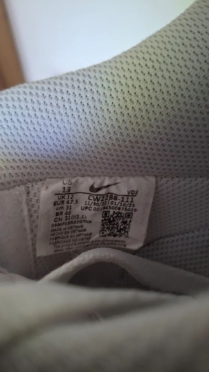 Tênis Nike Air force branco  - Foto 4