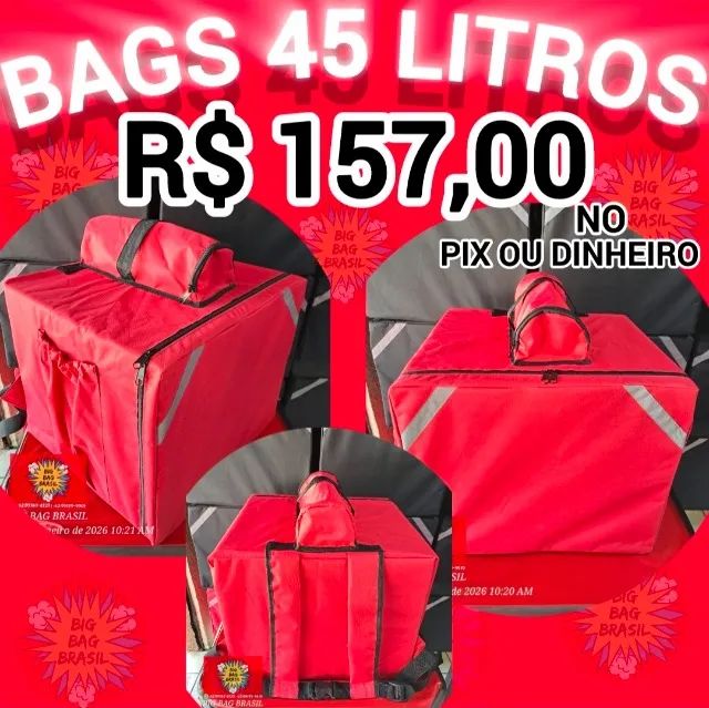 BAG ENTREGADOR COMPLETA - GOIÂNIA  - Foto 2