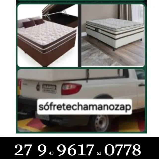 Cama com colchão
