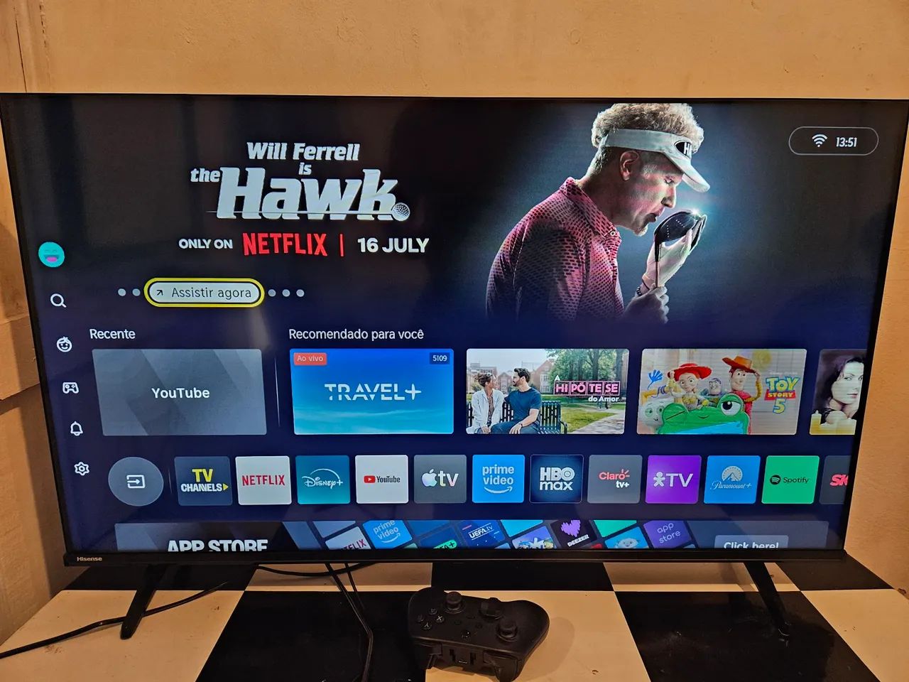 Tv Hisense 40 Dled - Na Garantia e com nota fiscal - Foto 2