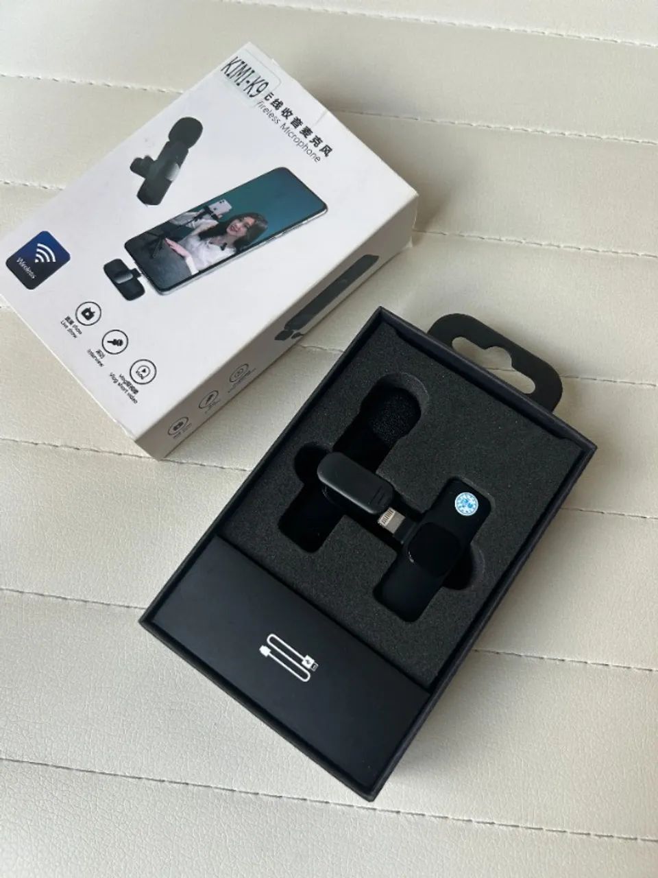 Microfone de lapela KMI-K9