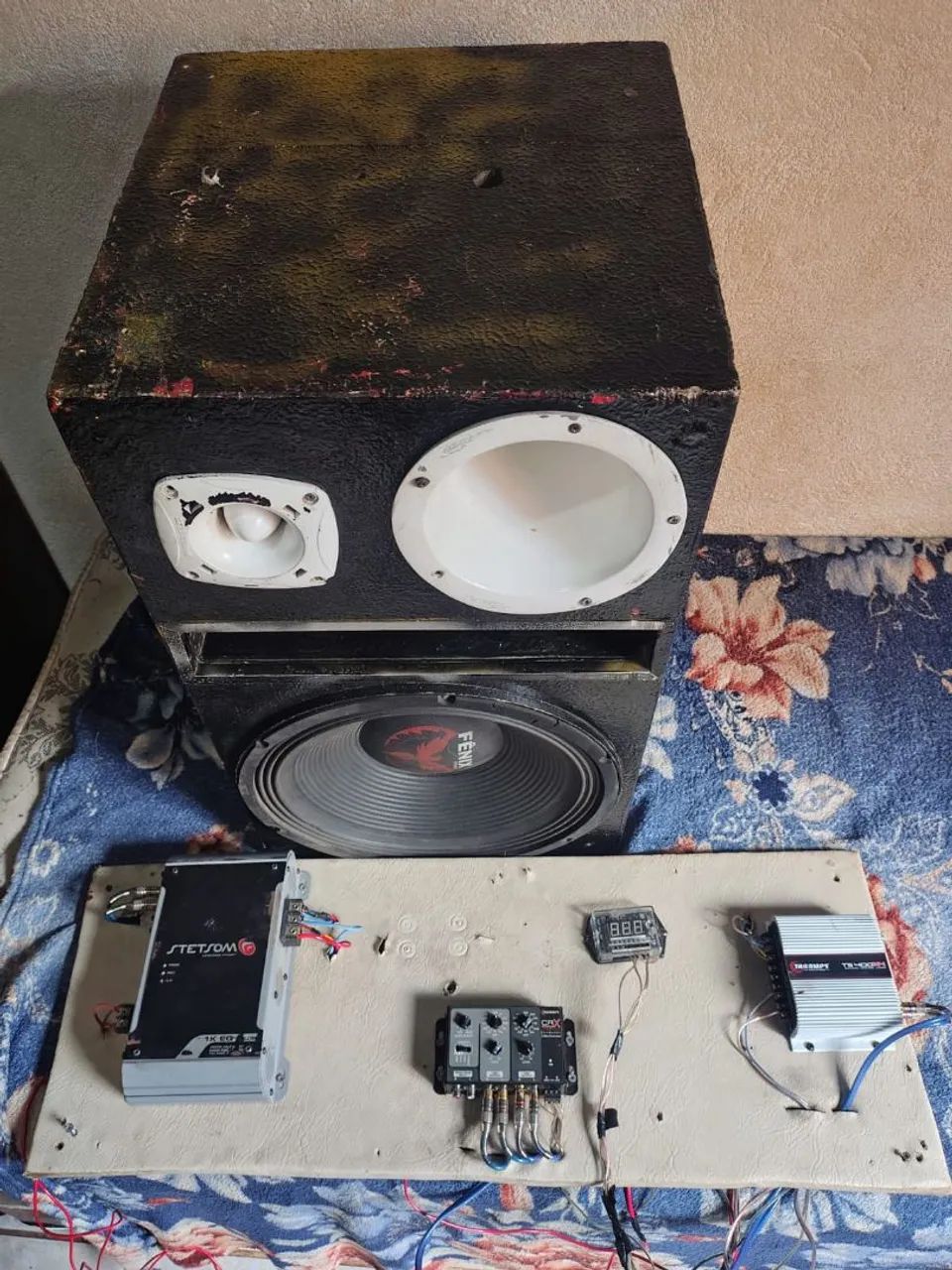 Vende se caixa de som trio funcionando perfeitamente  - Foto 2