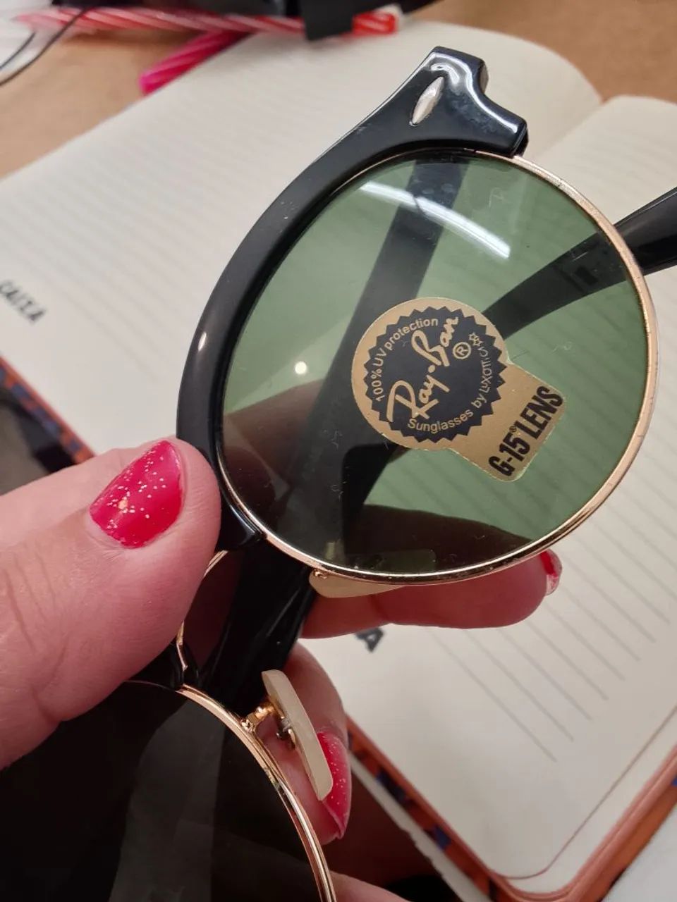 Vendo óculos Rayban original nunca usado - Foto 2