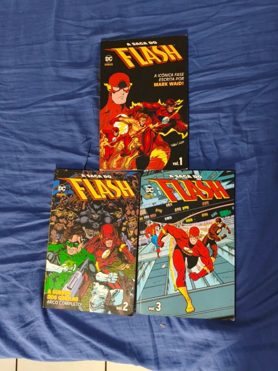 A Saga do Flash vol 1,2 e 3