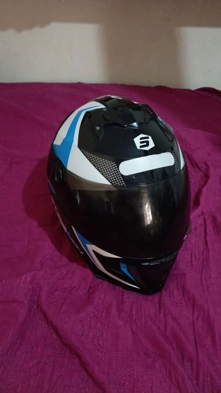 Capacete em perfeito Estado, bom para suas aventuras diária.  - Foto 2