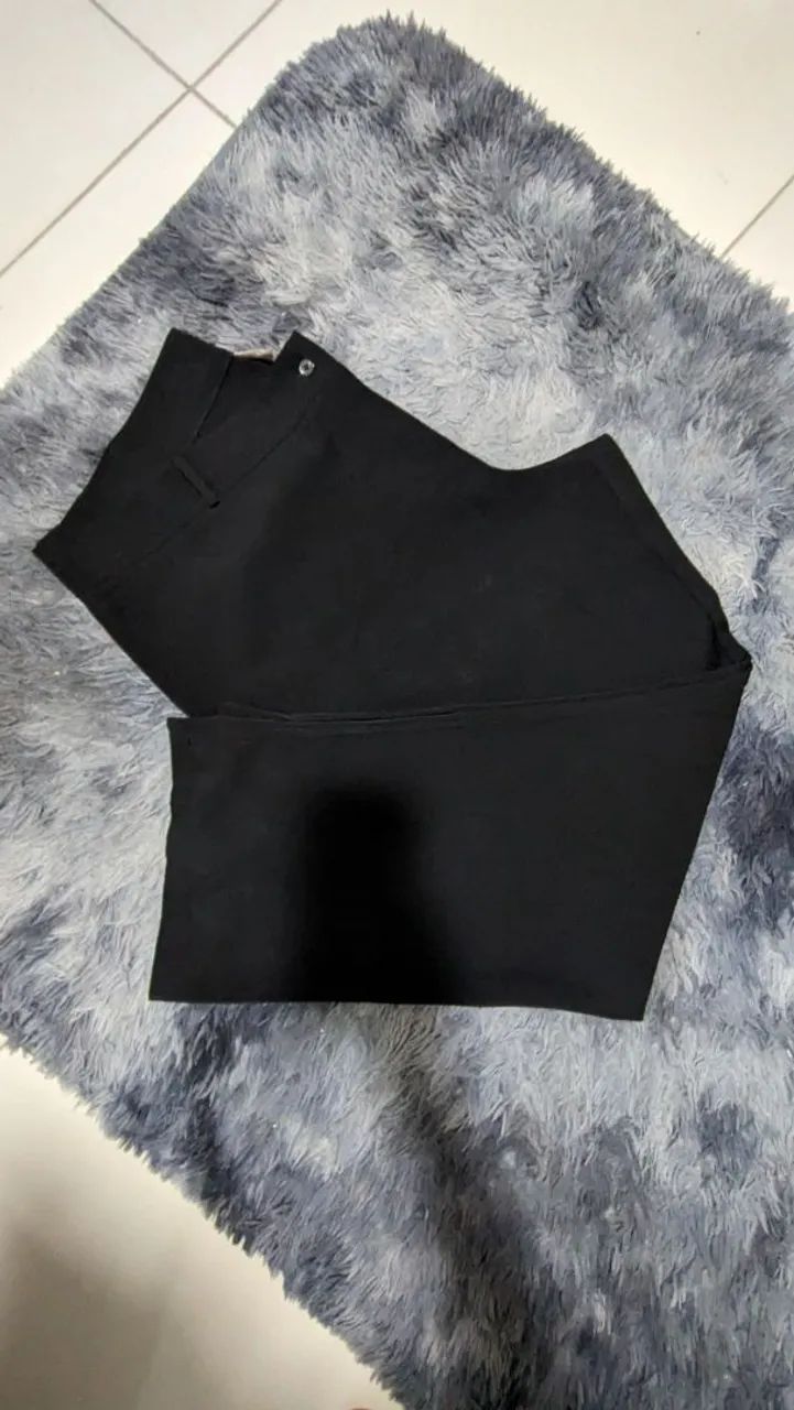 Calça Social Feminina Plus Size Tam 56 com Elastano  - Foto 5