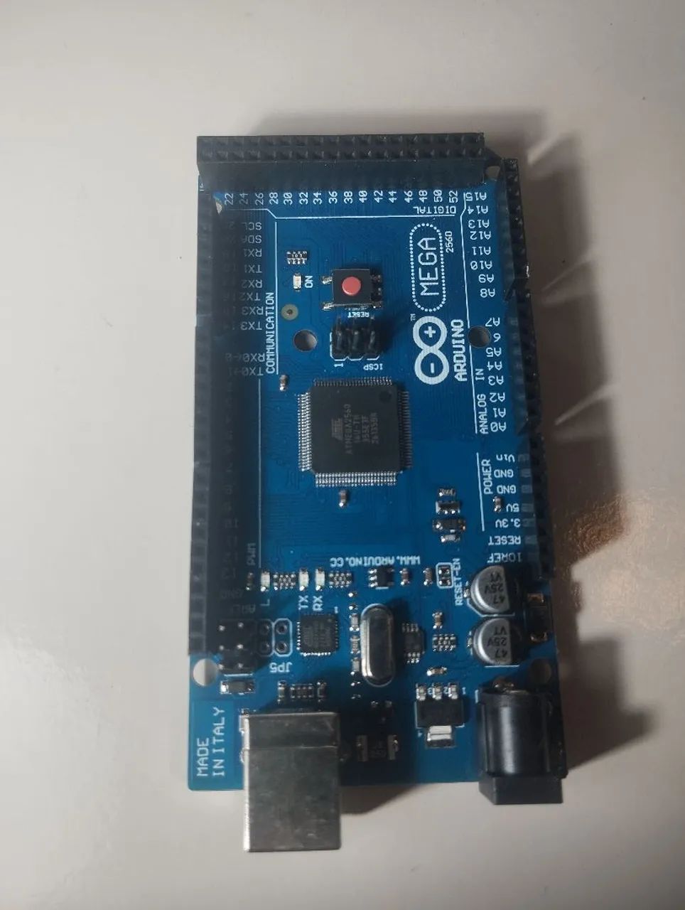 Placa Mega Atmega2560 R3 16u2 Cabo Usb Compatível Com Arduino - Foto 3