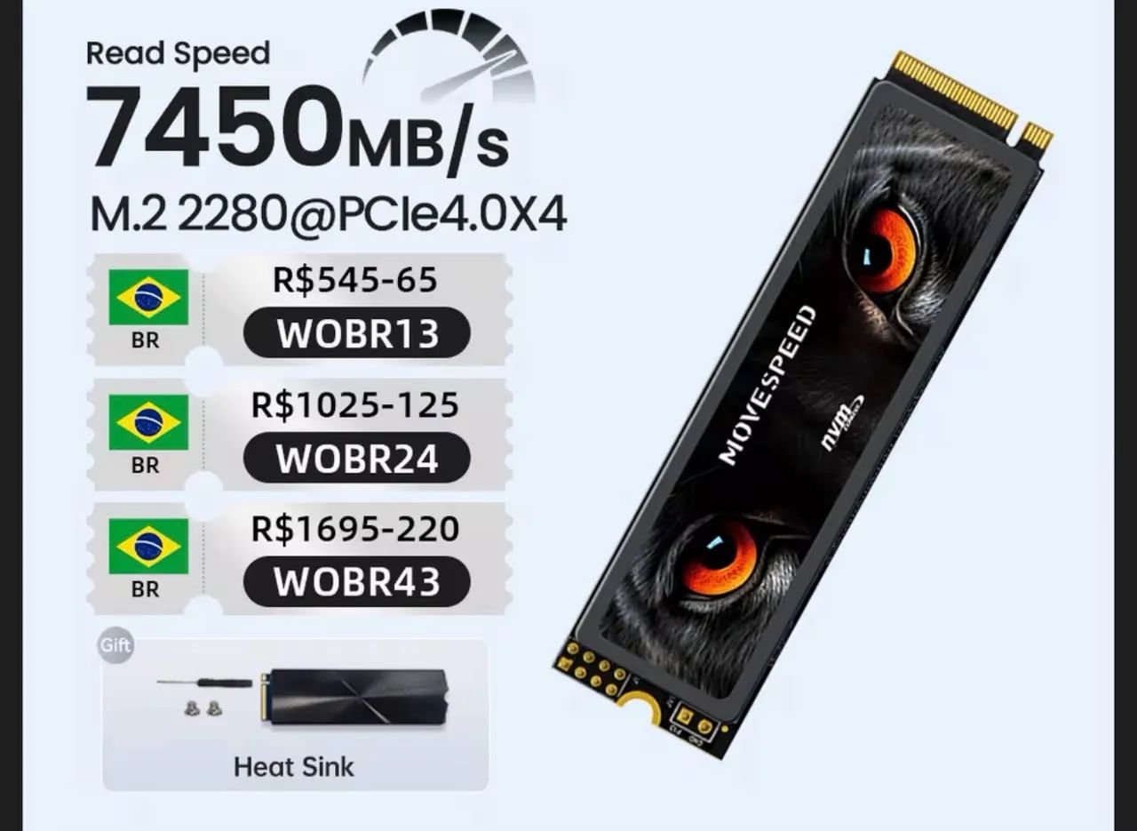SSD NVME 4Tb 4.0