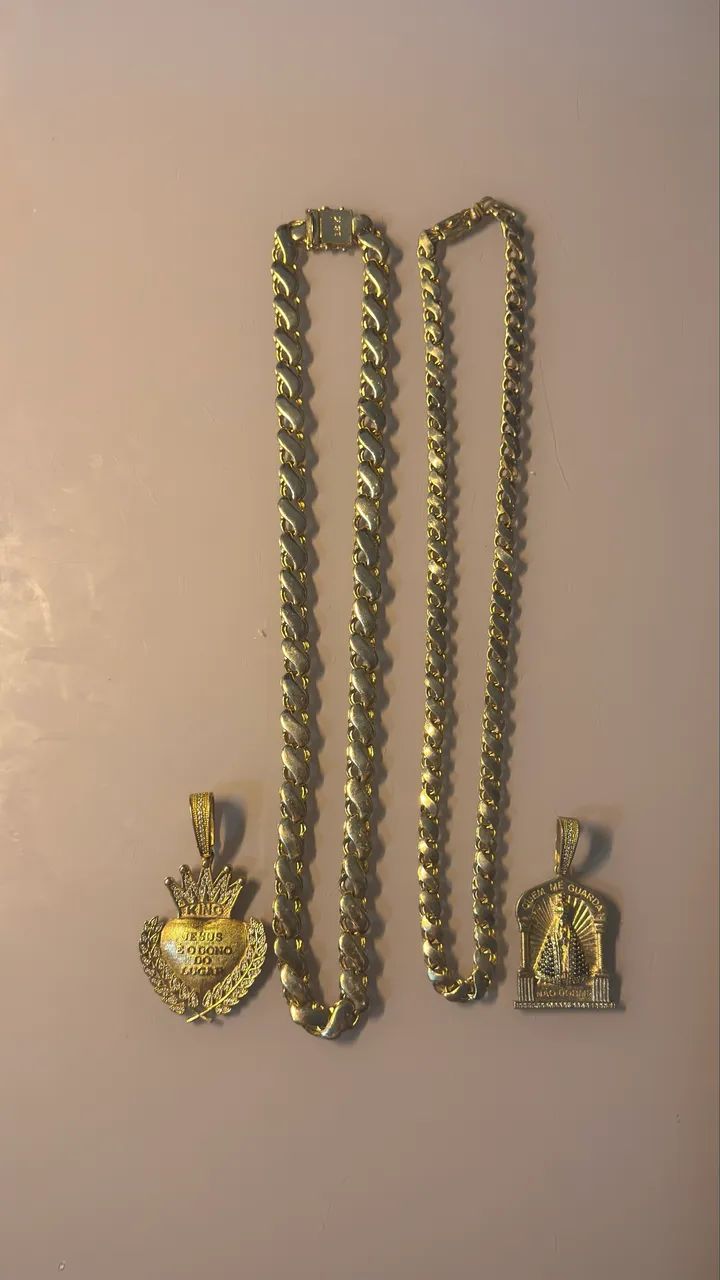 Corrente banhada a ouro 18K  - Foto 2